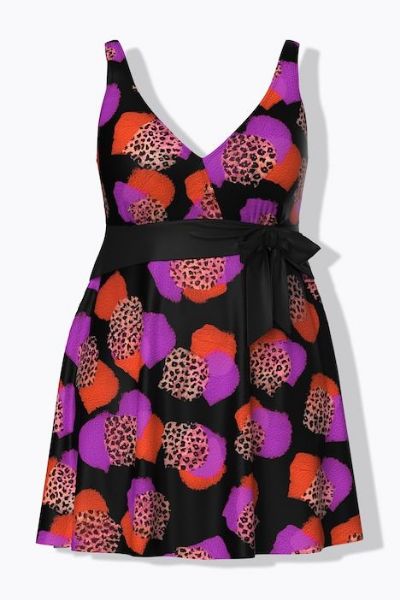 Veliki brojevi Kupaći kostim haljina mekanih košarica moda za punije