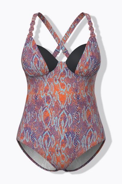 Veliki brojevi Kupaći kostim jednodijelni mekanih košarica moda za punije