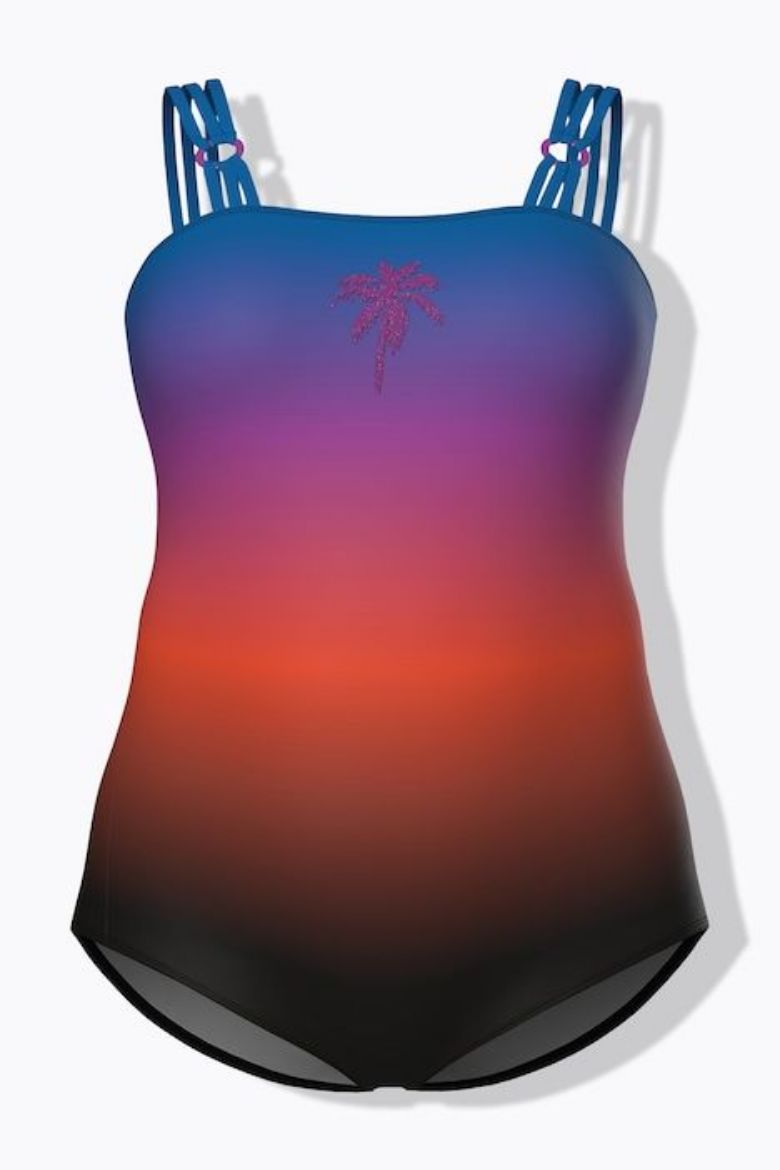 Plus size veliki brojevi Kupaći kostim jednodijelni mekanih košarica za punije