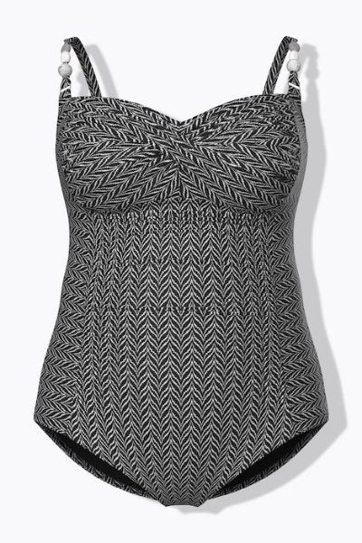 Veliki brojevi Kupaći kostim jednodijelni mekanih košarica moda za punije