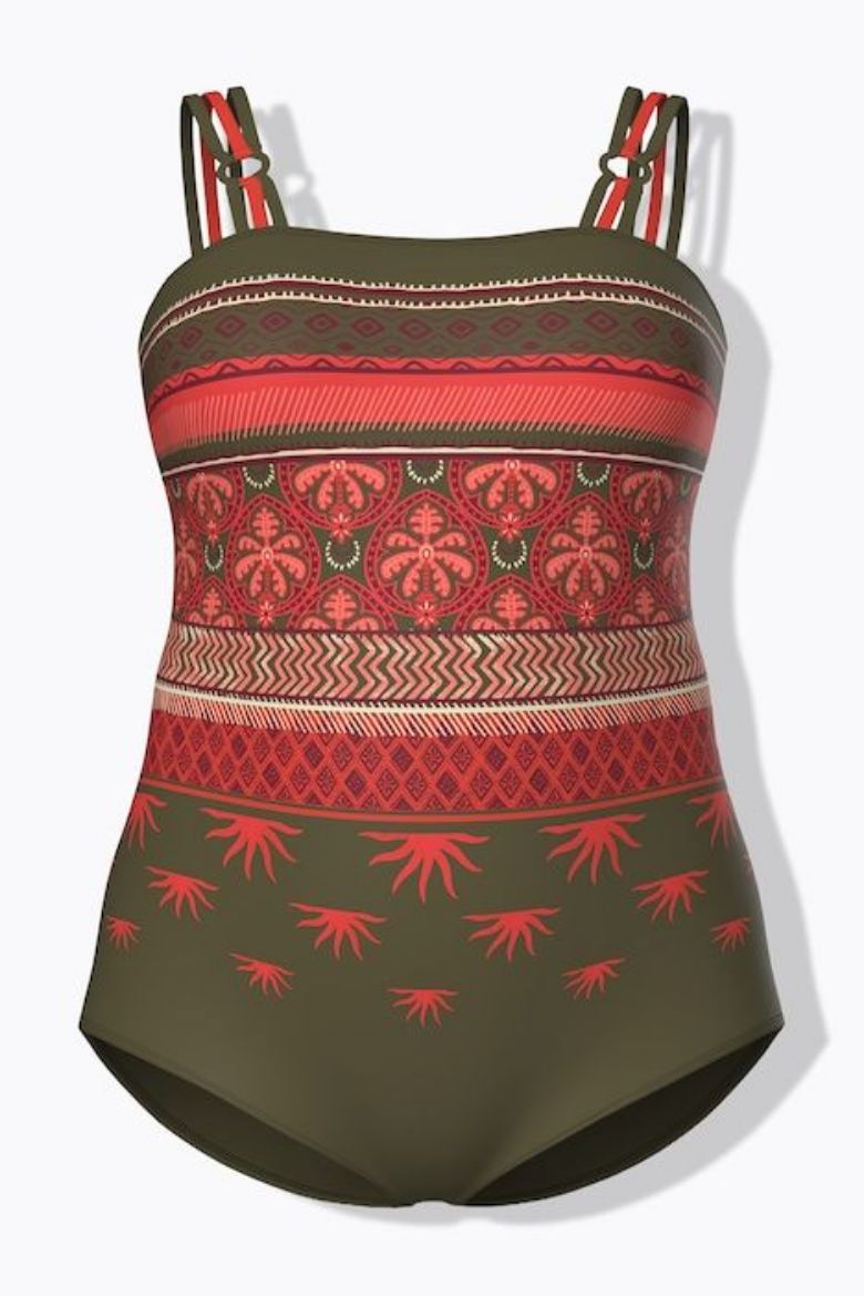 Plus size veliki brojevi Kupaći kostim jednodijelni mekanih košarica za punije