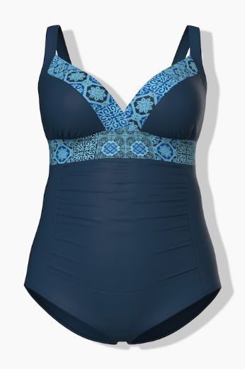 Plus size veliki brojevi Kupaći kostim jednodijelni mekanih košarica i podesivih naramenica za punije