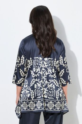 Plus size veliki brojevi Bluza 3/4 rukava A kroja za punije