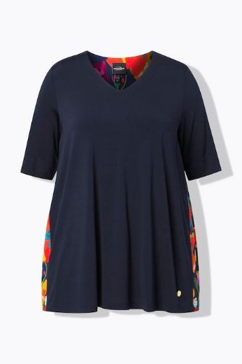 Plus size veliki brojevi Majica kratkih rukava A kroja za punije