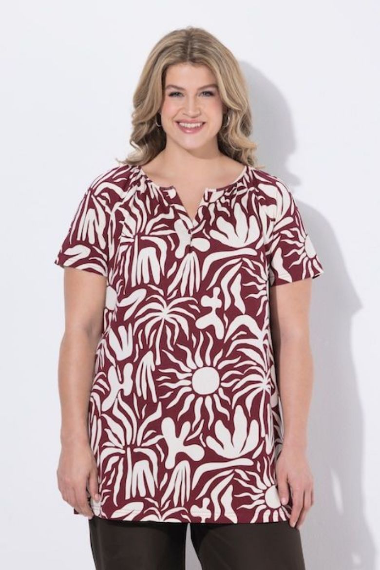 Plus size veliki brojevi Majica kratkih rukava pamučna za punije