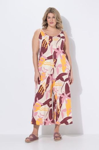 Plus size veliki brojevi Kombinezon bez rukava ravnih nogavica za punije