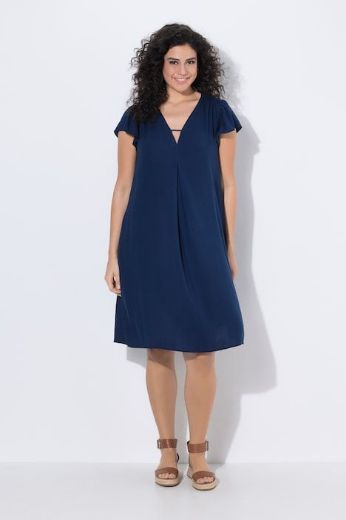 Plus size veliki brojevi Haljina kratkih rukava za punije