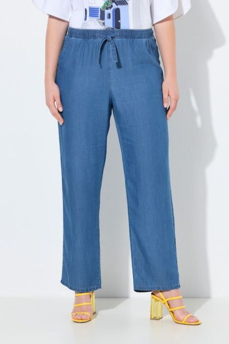 Plus size veliki brojevi Hlače elastičnog struka za punije