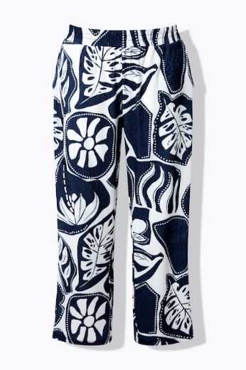 Plus size veliki brojevi Hlače širokih nogavica elastičnog struka za punije