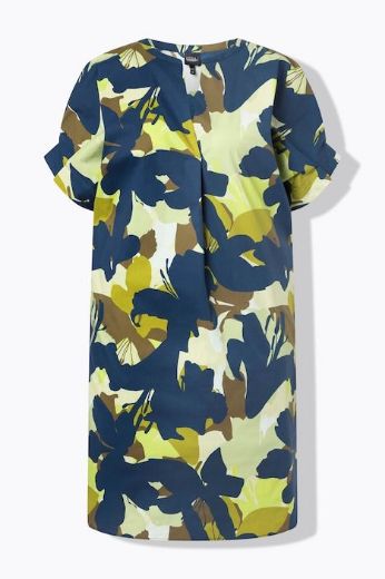 Plus size veliki brojevi Haljina kratkih rukava s izrezom za punije