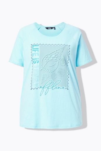 Plus size veliki brojevi Majica kratki rukava A kroja za punije