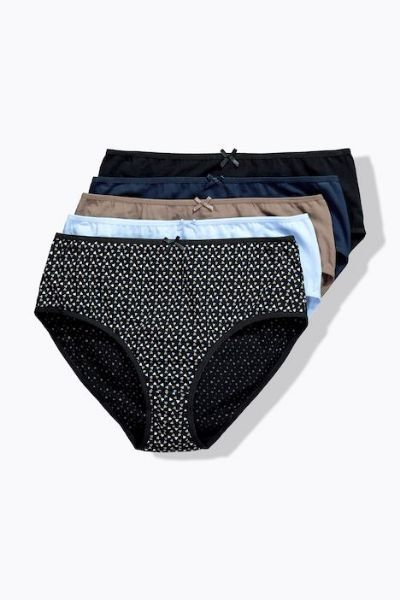 Veliki brojevi Gaćice 5 u paketu moda za punije