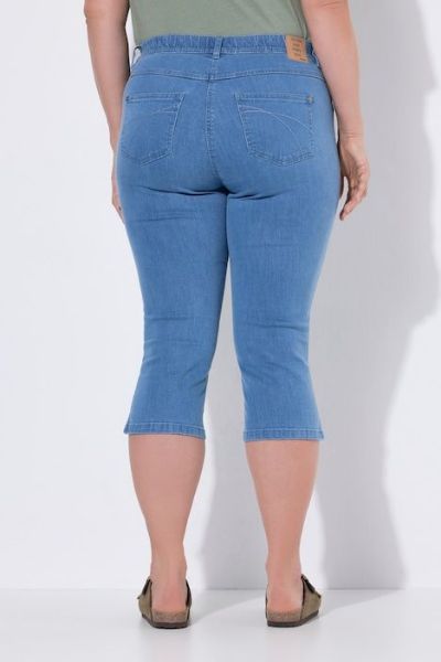 Veliki brojevi Hlače traper pamučne moda za punije