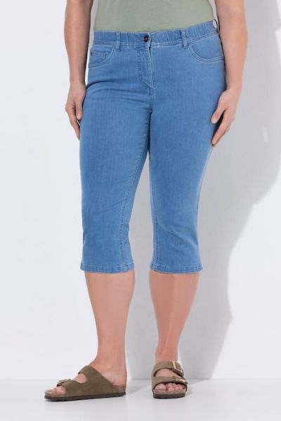 Veliki brojevi Hlače traper pamučne moda za punije