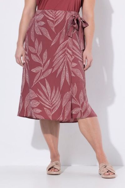 Veliki brojevi Suknja midi moda za punije