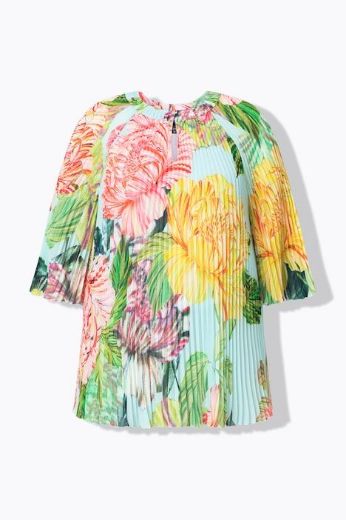Plus size veliki brojevi Bluza 3/4 rukava A kroja za punije