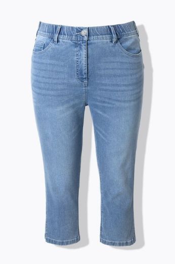 Plus size veliki brojevi Traperice capri za punije