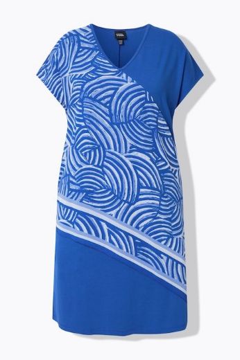 Plus size veliki brojevi Haljina elegantna kratkih rukava za punije