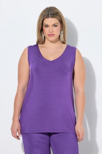 Plus size veliki brojevi Top V ovratnika širih naramenica za punije