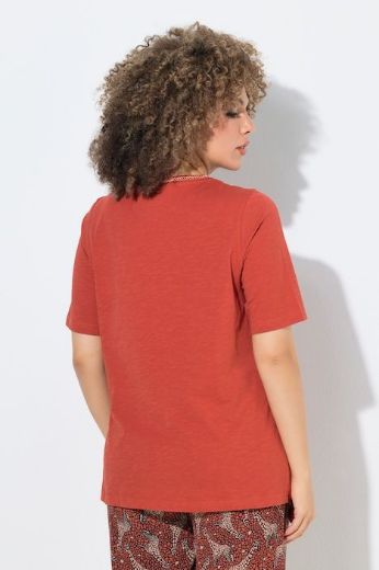 Plus size veliki brojevi Majica kratkih rukava V izreza za punije