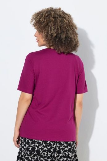 Plus size veliki brojevi Majica kratkih rukava okruglog izreza za punije
