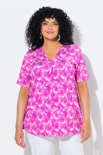 Plus size veliki brojevi Majica kratkih rukava A kroja za punije