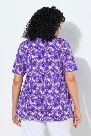 Plus size veliki brojevi Majica kratkih rukava A kroja za punije