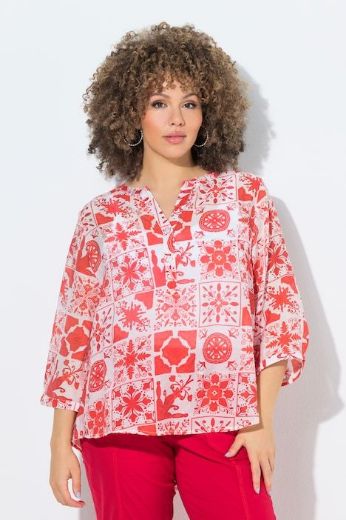 Plus size veliki brojevi Tunika 3/4 rukava za punije