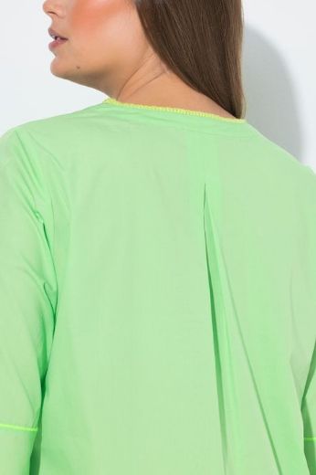 Plus size veliki brojevi Haljina 3/4 rukava A kroja za punije
