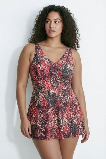 Plus size veliki brojevi Kupaći kostim haljina mekanih košarica za punije