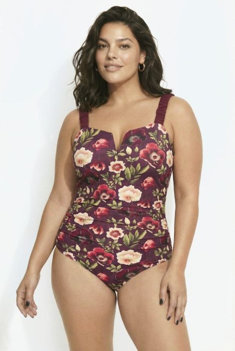 Plus size veliki brojevi Kupaći kostim jednodijelni mekanih košarica za punije