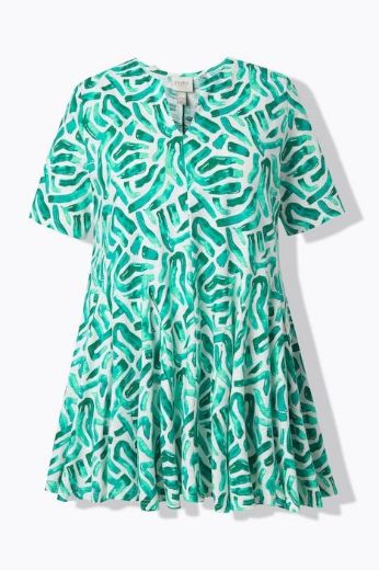 Plus size veliki brojevi Majica kratkih rukava dužeg kroja za punije