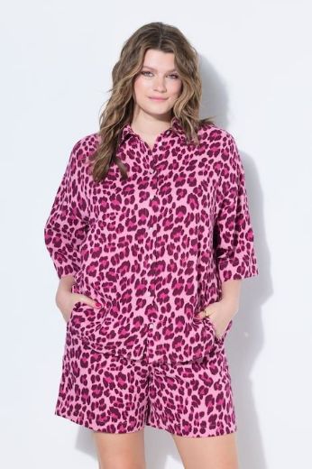 Plus size veliki brojevi Bluza od muslina šireg kroja za punije