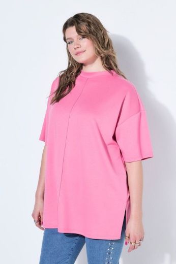 Plus size veliki brojevi Bluza kratkih rukava šireg kroja za punije