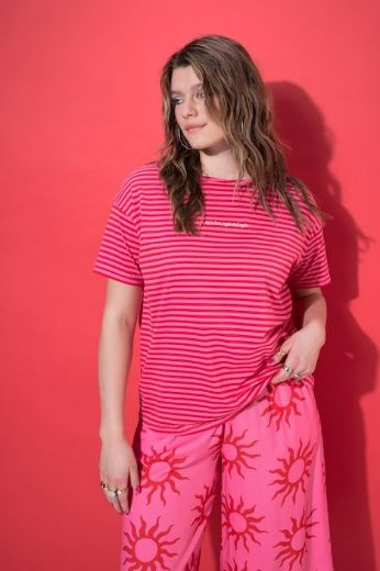Plus size veliki brojevi Majica kratkih rukava šireg kroja za punije