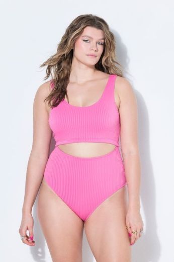 Plus size veliki brojevi Kupaći kostim jednodijelni mekanih košarica za punije