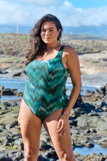 Plus size veliki brojevi Kupaći kostim jednodijelni za punije