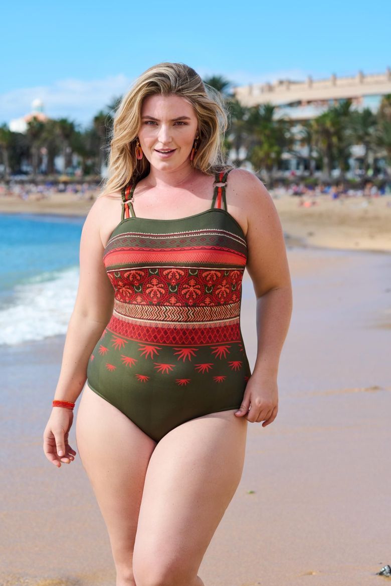 Plus size veliki brojevi Kupaći kostim jednodijelni mekanih košarica za punije