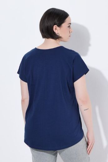 Plus size veliki brojevi Majica kratkih rukava okruglog izreza za punije