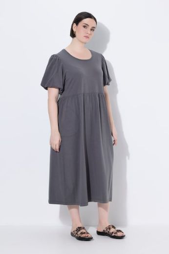 Plus size veliki brojevi Haljina maxi kratkih rukava za punije