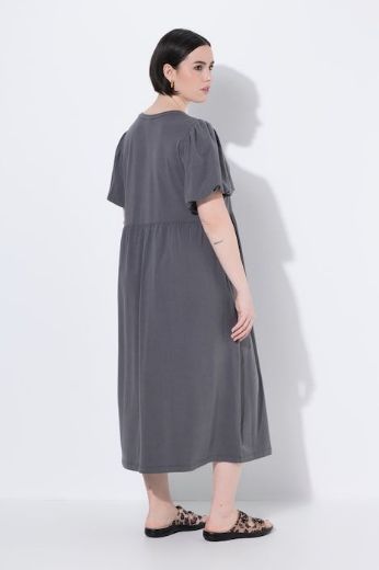 Plus size veliki brojevi Haljina maxi kratkih rukava za punije