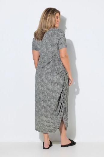 Plus size veliki brojevi Haljina maxi 3/4 rukava za punije