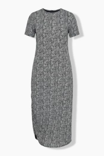 Plus size veliki brojevi Haljina maxi 3/4 rukava za punije