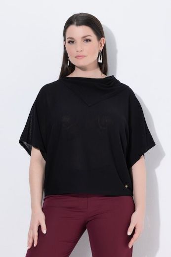 Plus size veliki brojevi Pulover polu rukava za punije