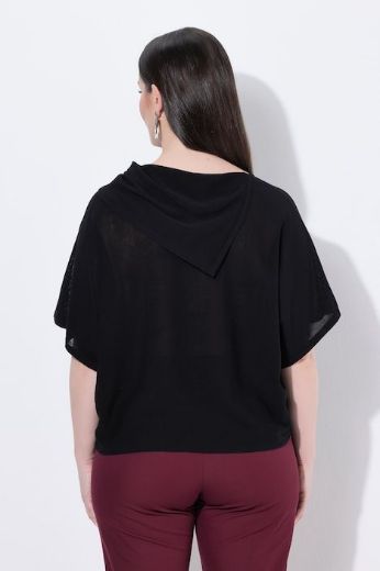 Plus size veliki brojevi Pulover polu rukava za punije
