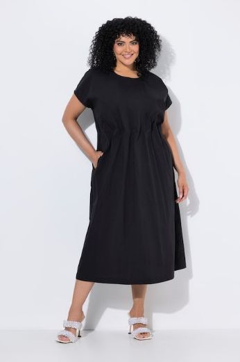 Plus size veliki brojevi Haljina maxi kratkih rukava za punije