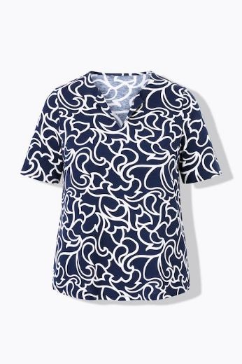 Plus size veliki brojevi Majica kratkih rukava A kroja za punije
