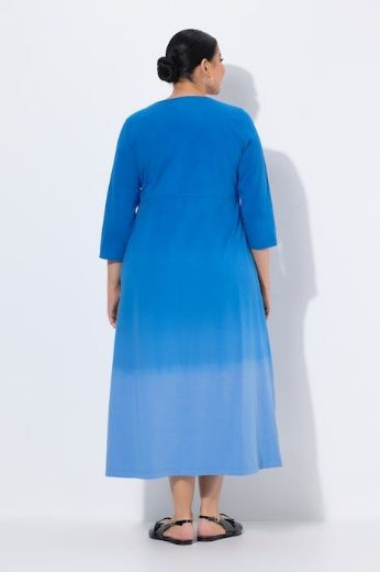 Plus size veliki brojevi Haljina maxi 3/4 rukava za punije