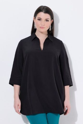 Plus size veliki brojevi Tunika 3/4 rukava a kroja za punije