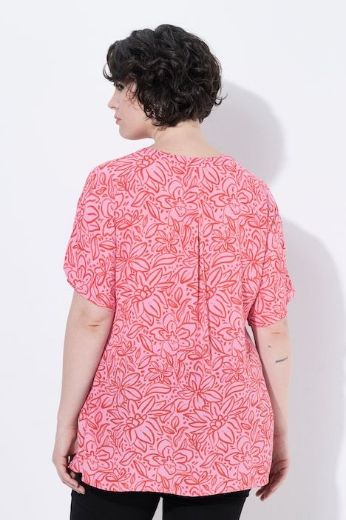 Plus size veliki brojevi Bluza kratkih rukava A kroja za punije